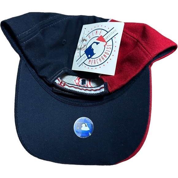 Boston Red Sox Hat MLB Twins Enterprise Rare Style Adjustable Baseball Cap NWT - Picture 6 of 16